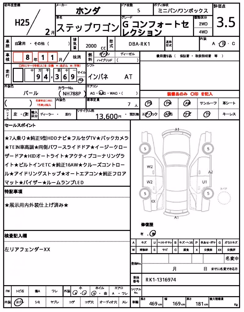 HONDA STEPWGN
