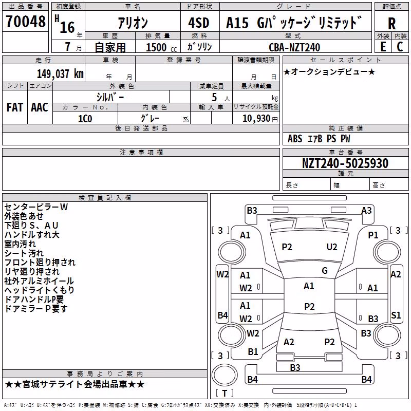 TOYOTA ALLION