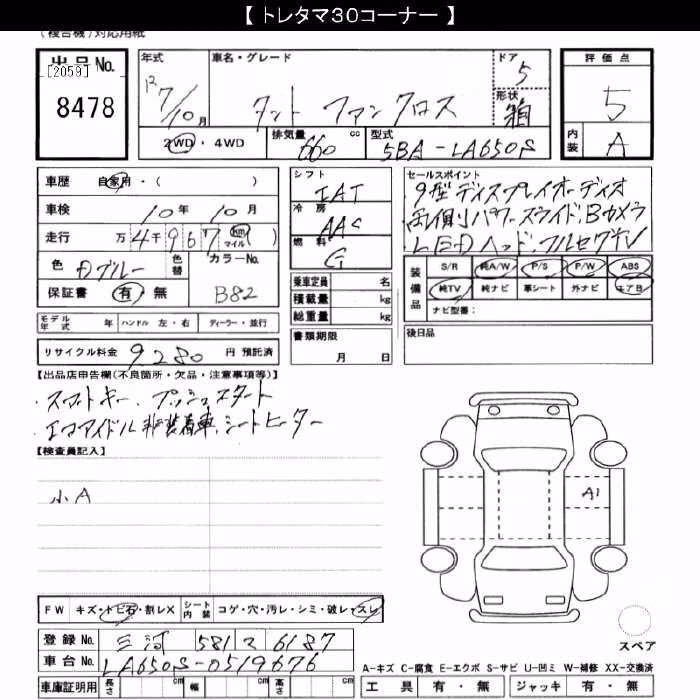 DAIHATSU TANTO