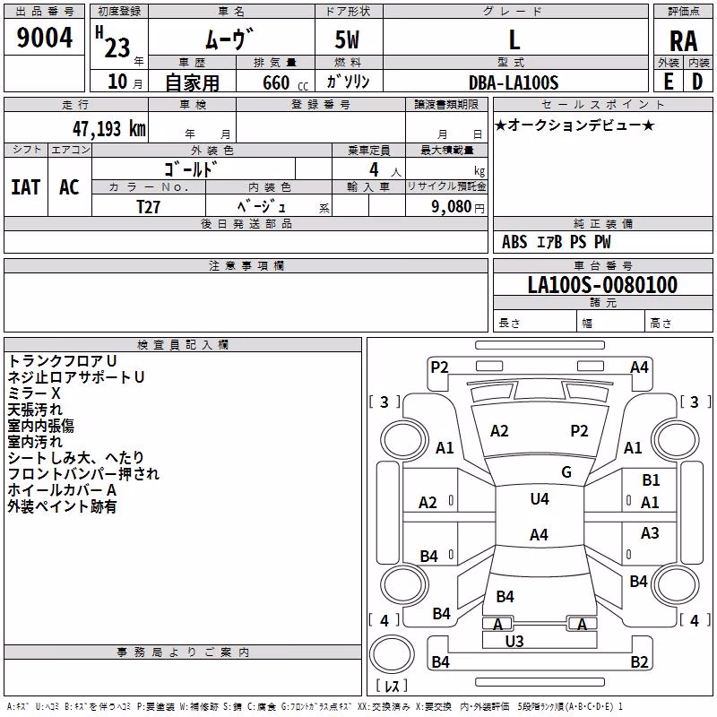 DAIHATSU MOVE