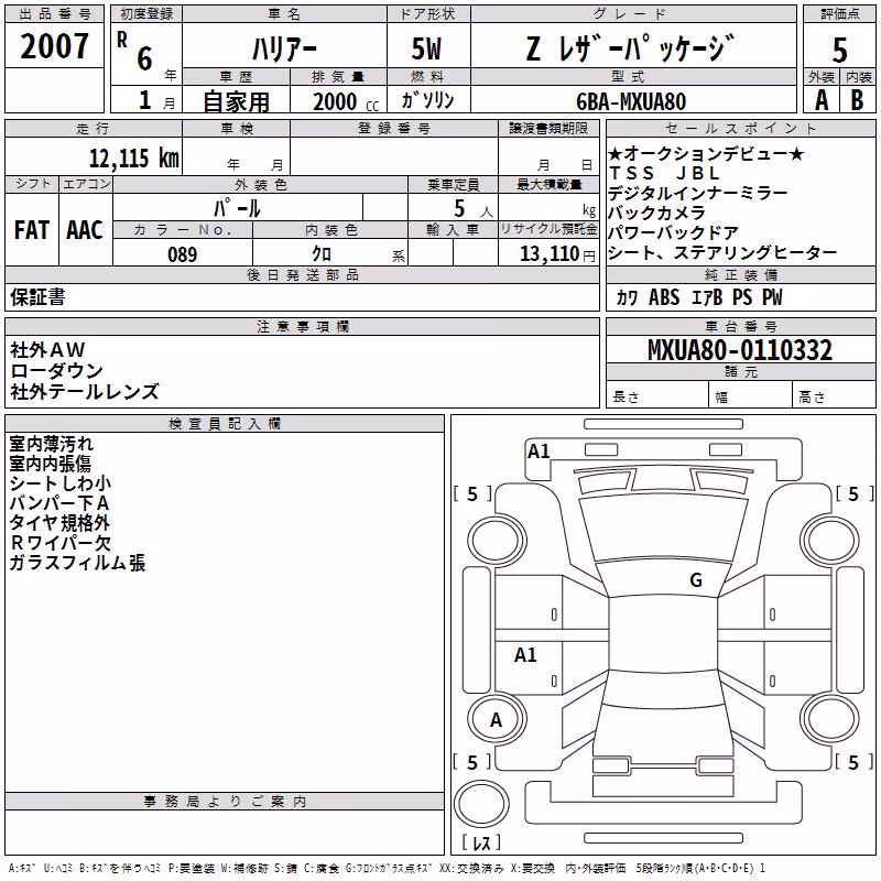 TOYOTA HARRIER