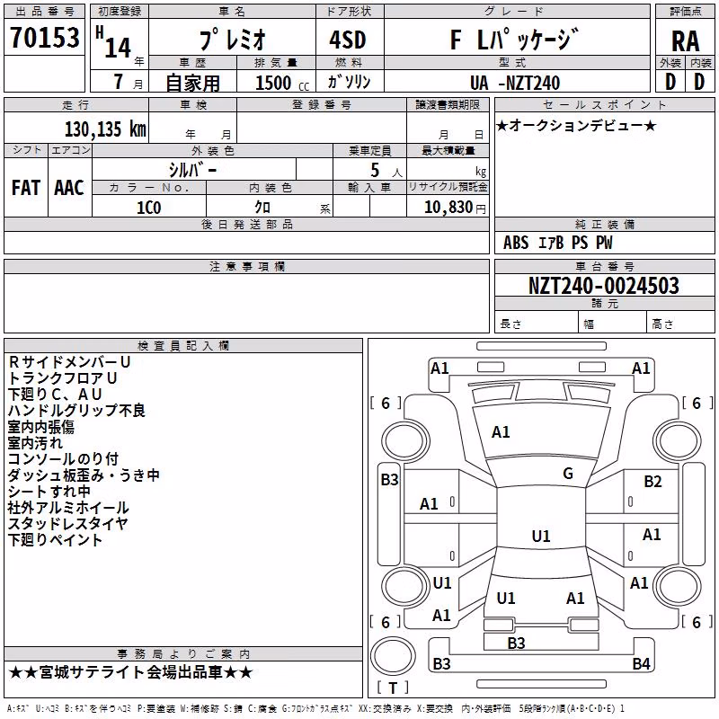 TOYOTA PREMIO