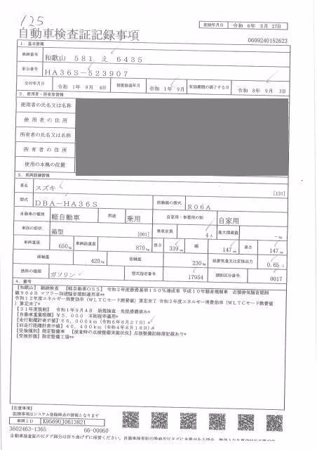 SUZUKI ALTO