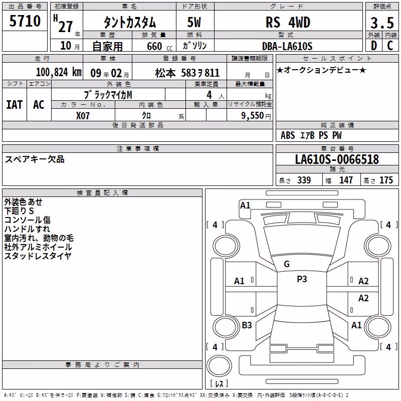 DAIHATSU TANTO