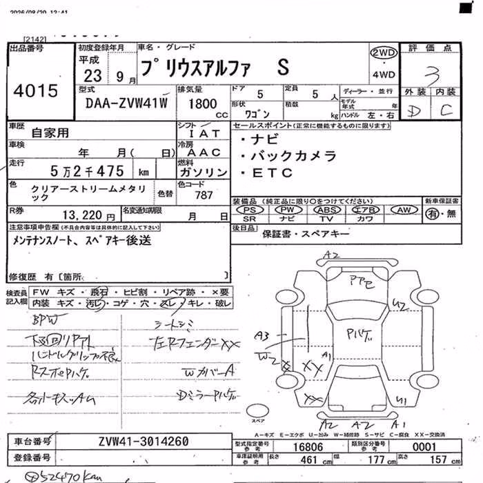 TOYOTA PRIUS ALPHA
