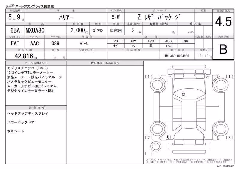 TOYOTA HARRIER