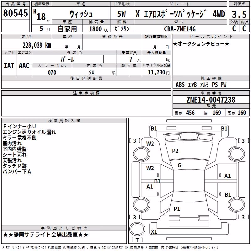 TOYOTA WISH
