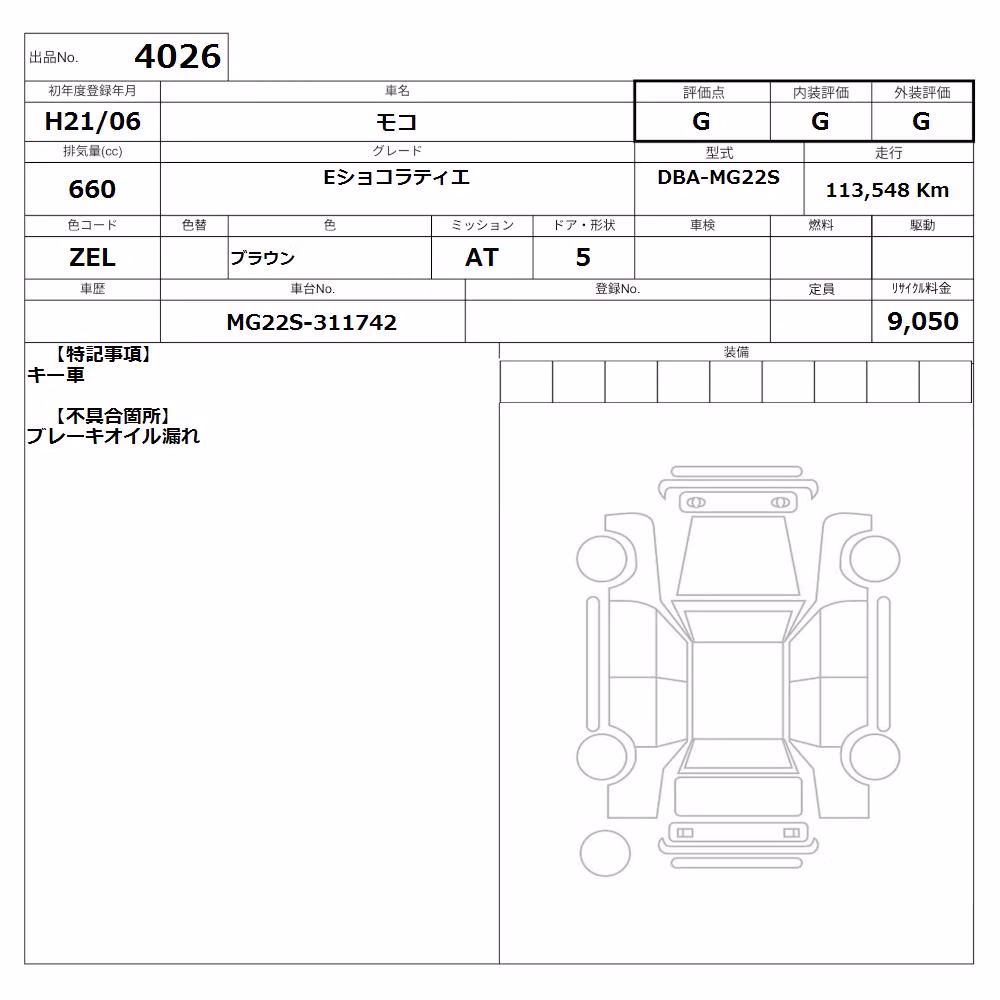 NISSAN MOCO