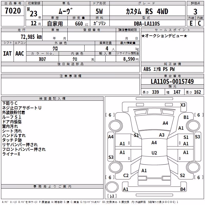 DAIHATSU MOVE