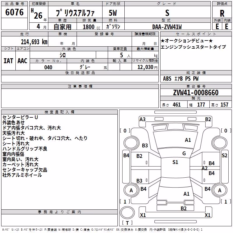 TOYOTA PRIUS ALPHA