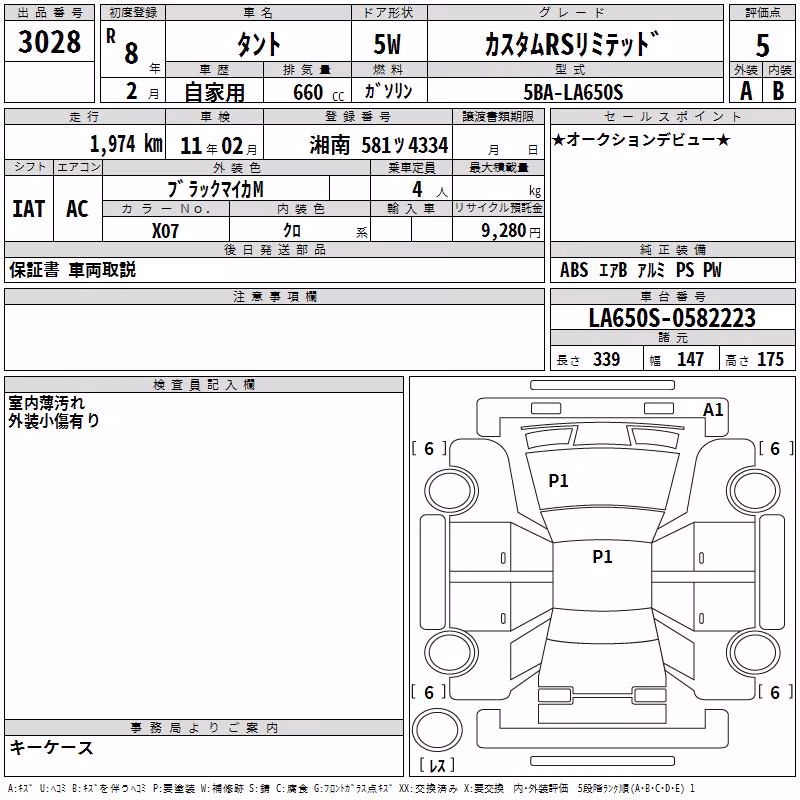 DAIHATSU TANTO
