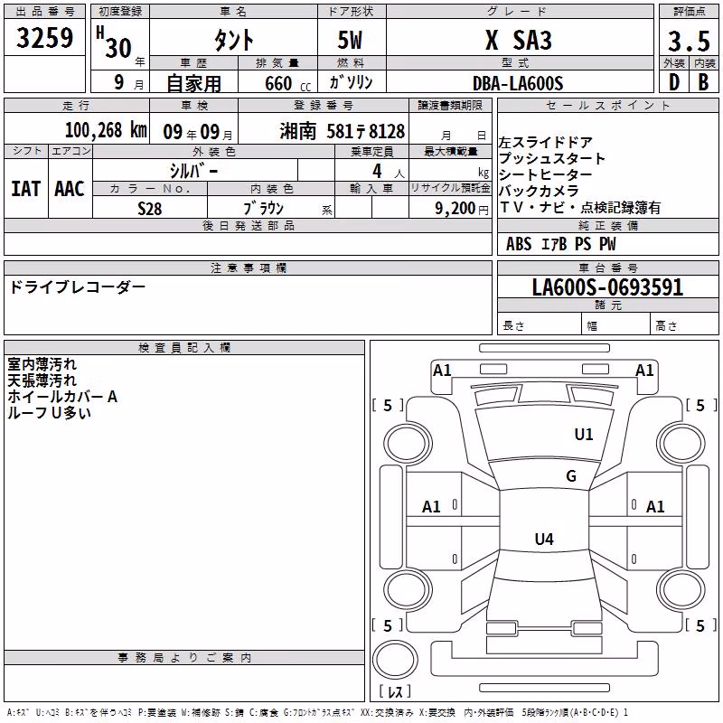 DAIHATSU TANTO