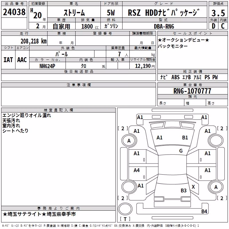 HONDA STREAM