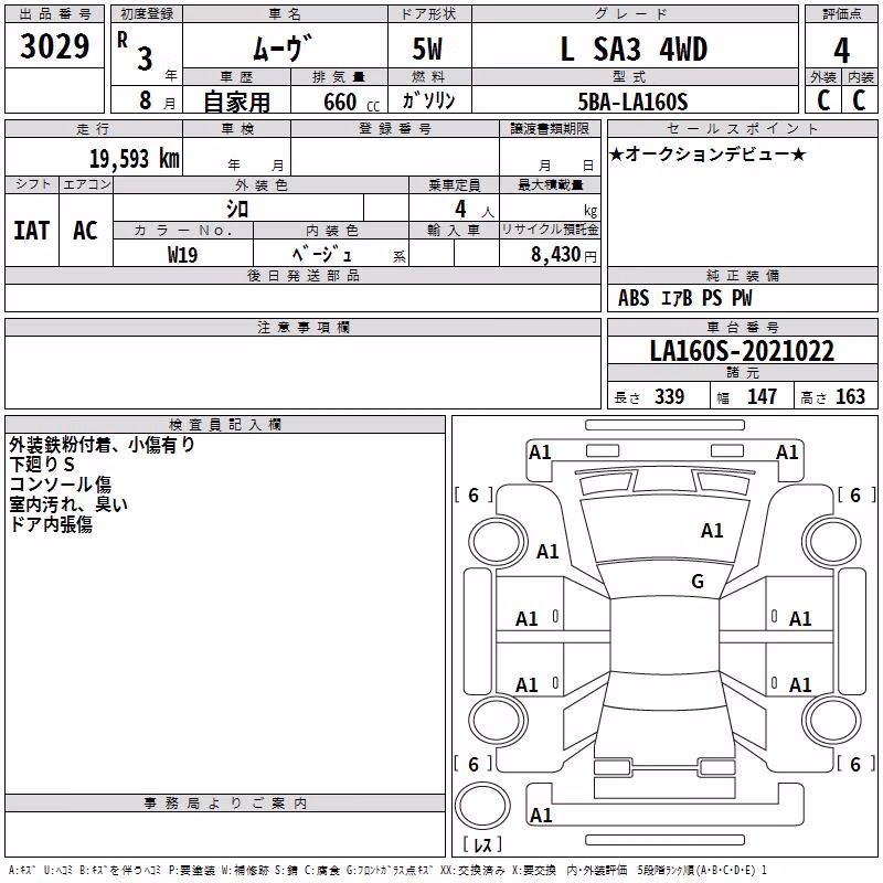 DAIHATSU MOVE