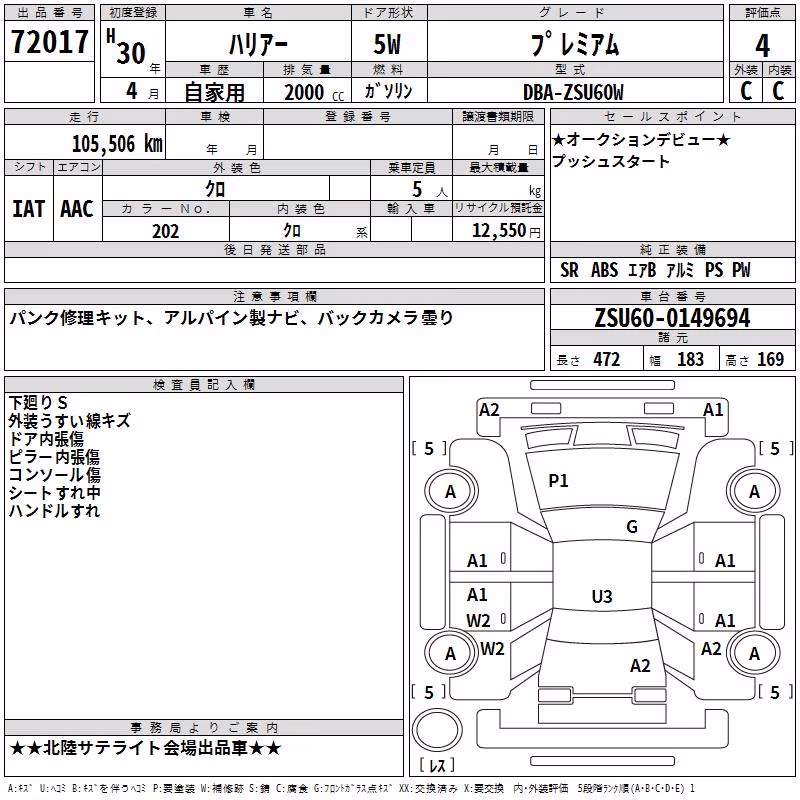 TOYOTA HARRIER