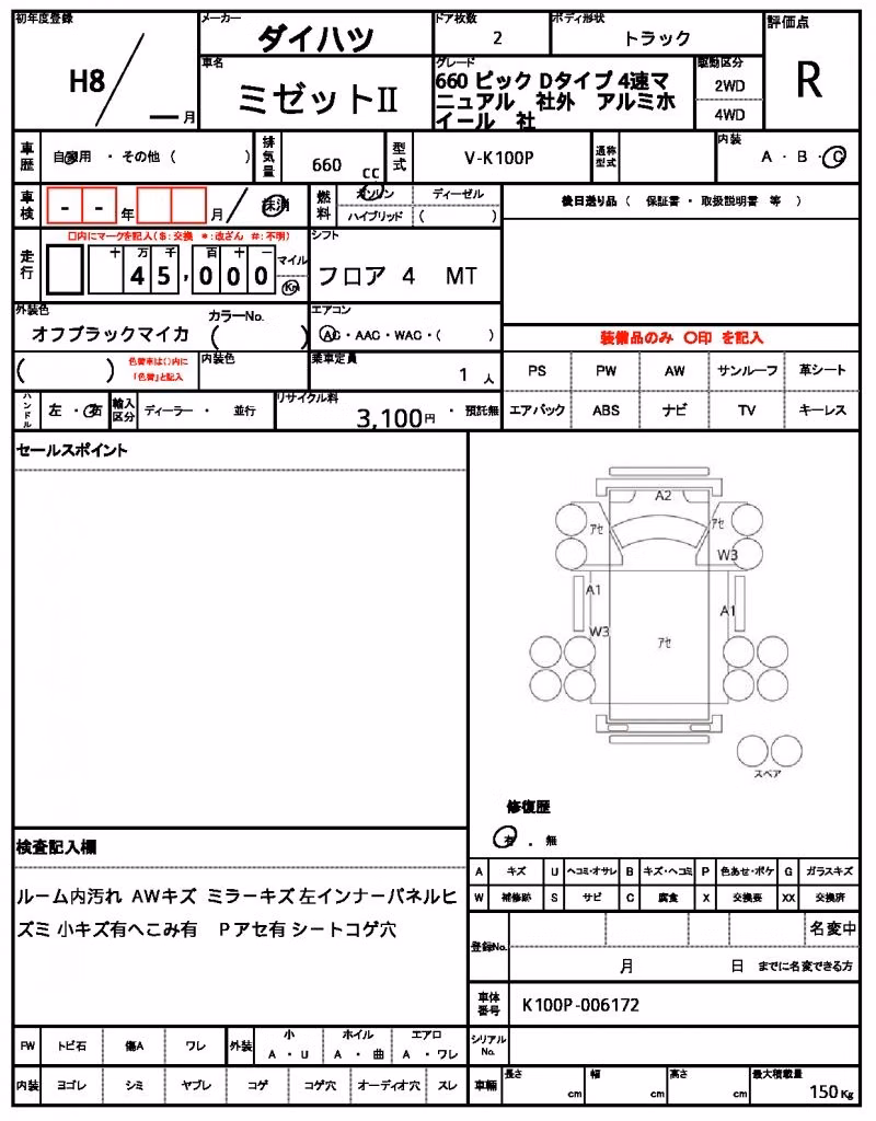 DAIHATSU MIDGET II