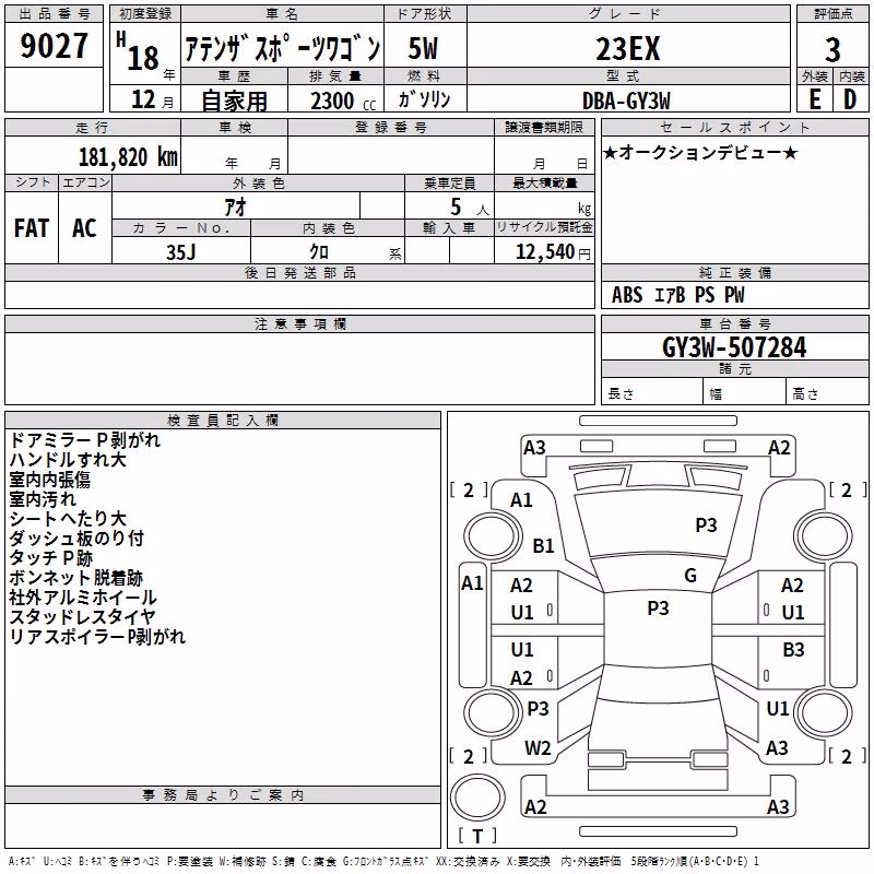 MAZDA ATENZA