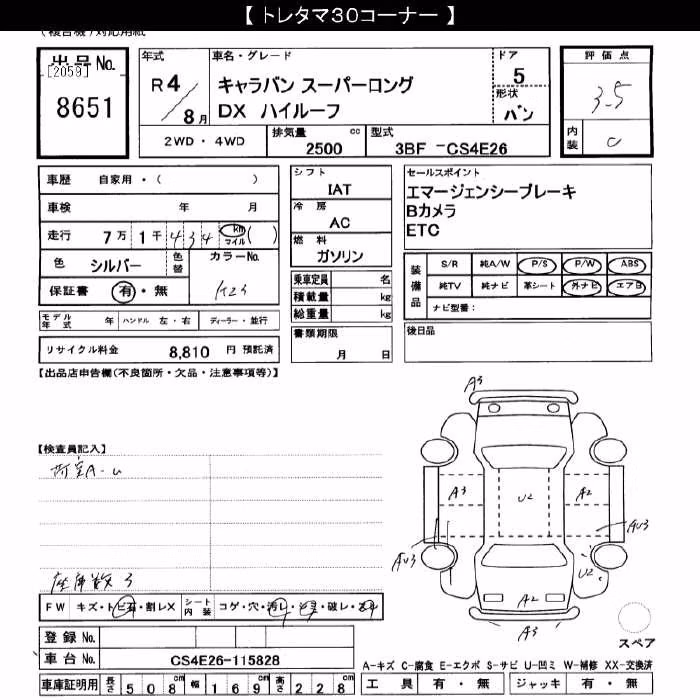 NISSAN CARAVAN