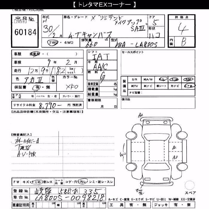 DAIHATSU MOVE CANBUS