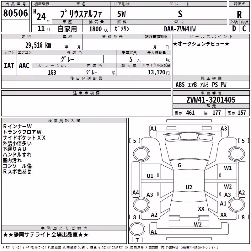 TOYOTA PRIUS ALPHA