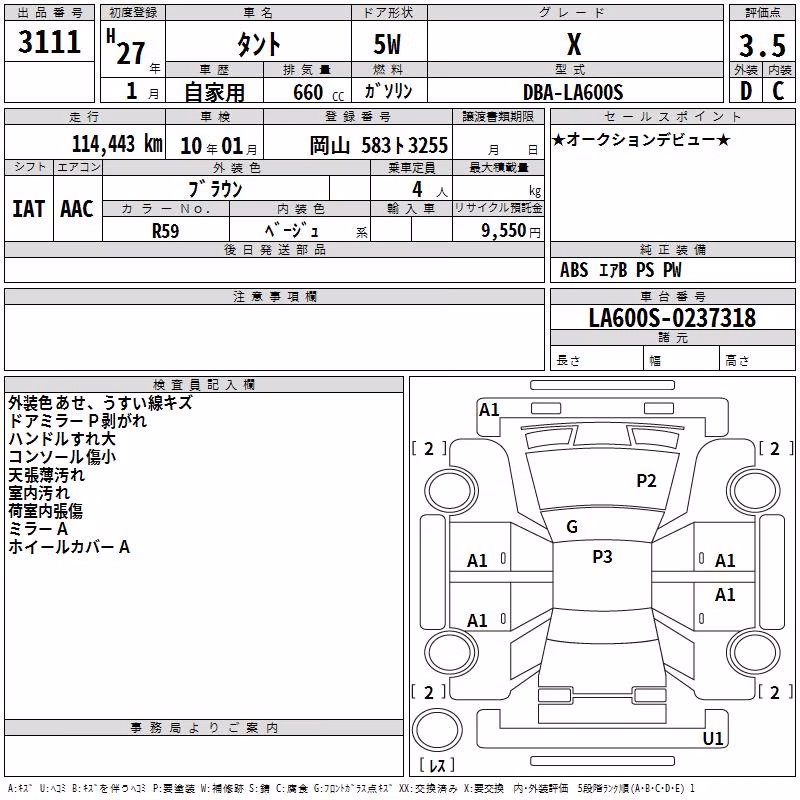 DAIHATSU TANTO
