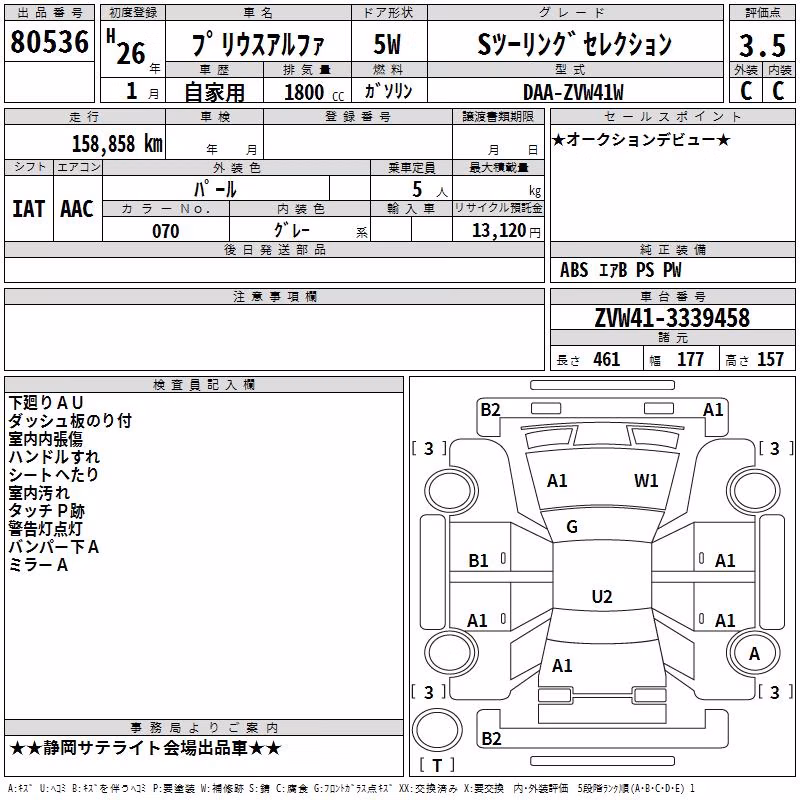 TOYOTA PRIUS ALPHA