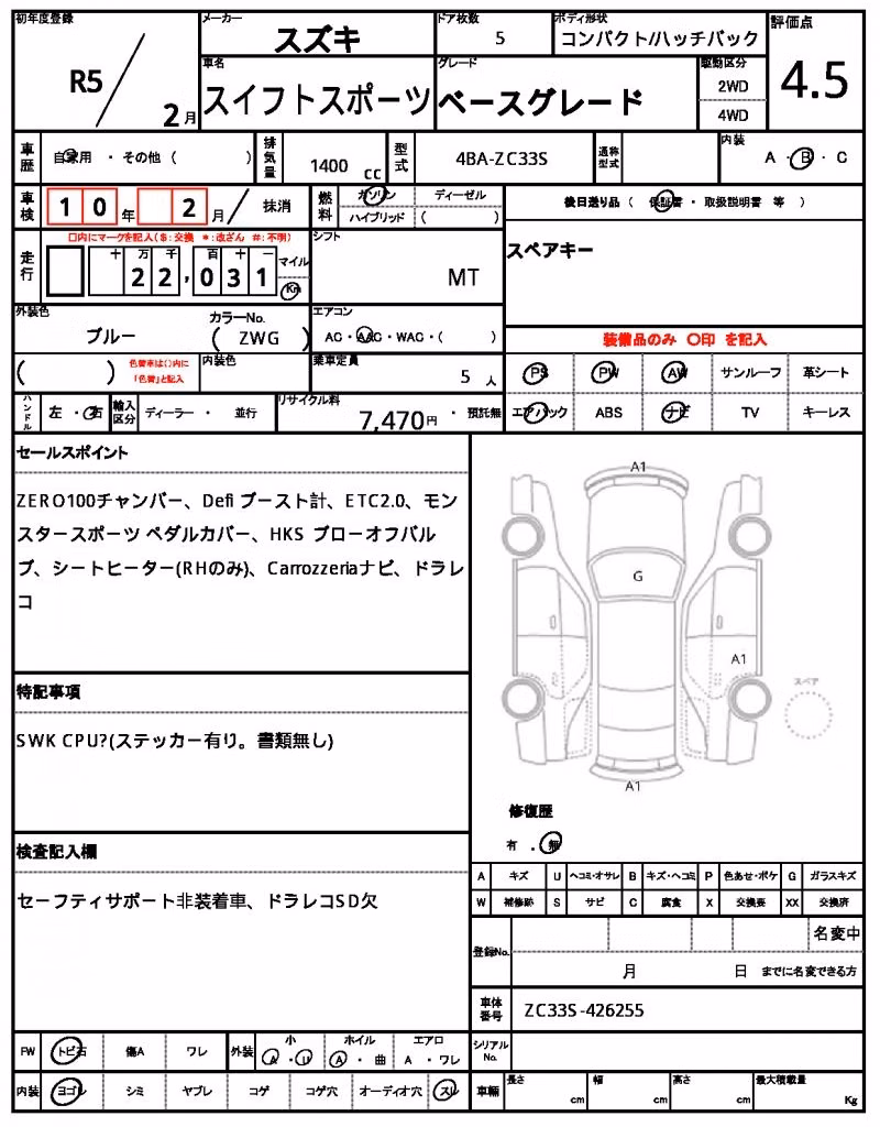 SUZUKI SWIFT