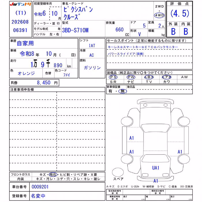 TOYOTA PIXIS VAN
