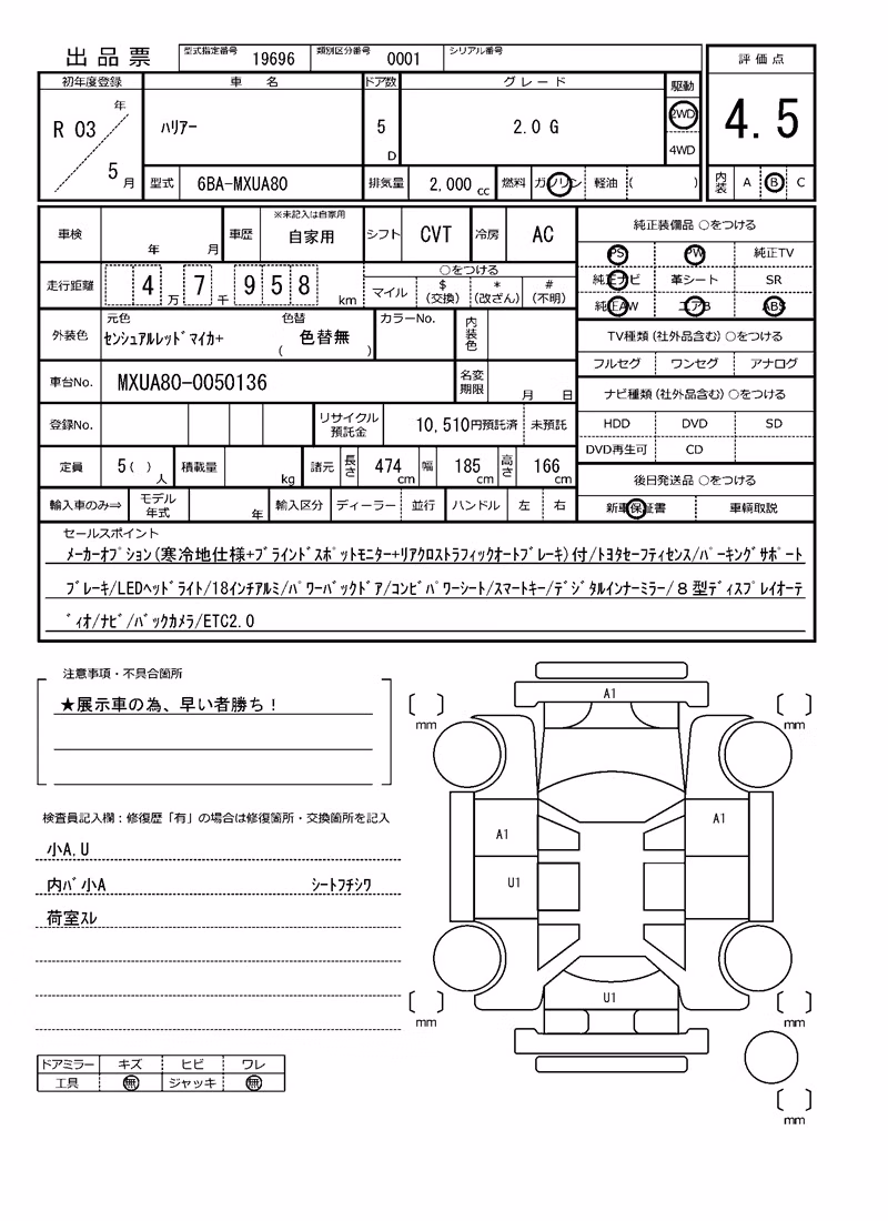 TOYOTA HARRIER
