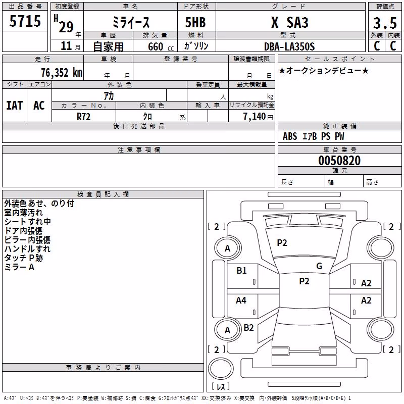 DAIHATSU MIRA E:S