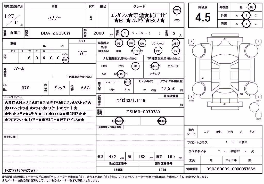TOYOTA HARRIER