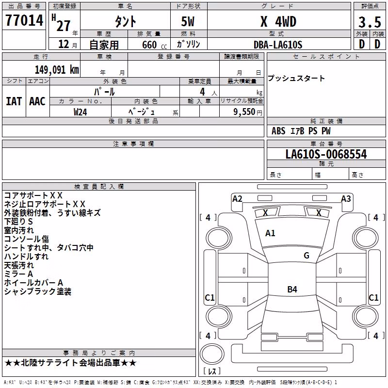 DAIHATSU TANTO