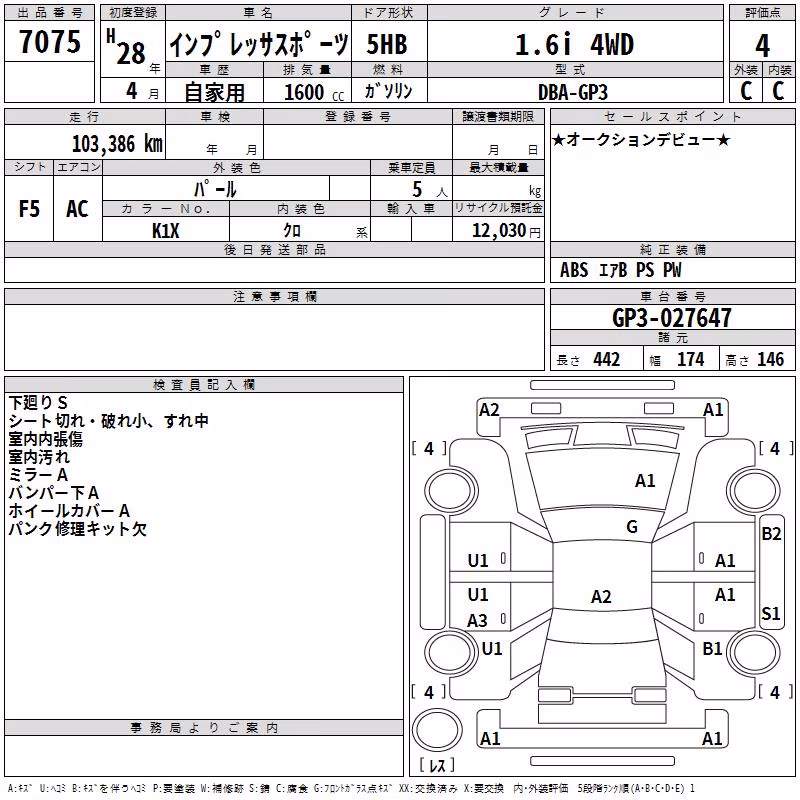 SUBARU IMPREZA