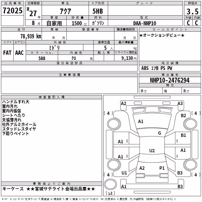 TOYOTA AQUA