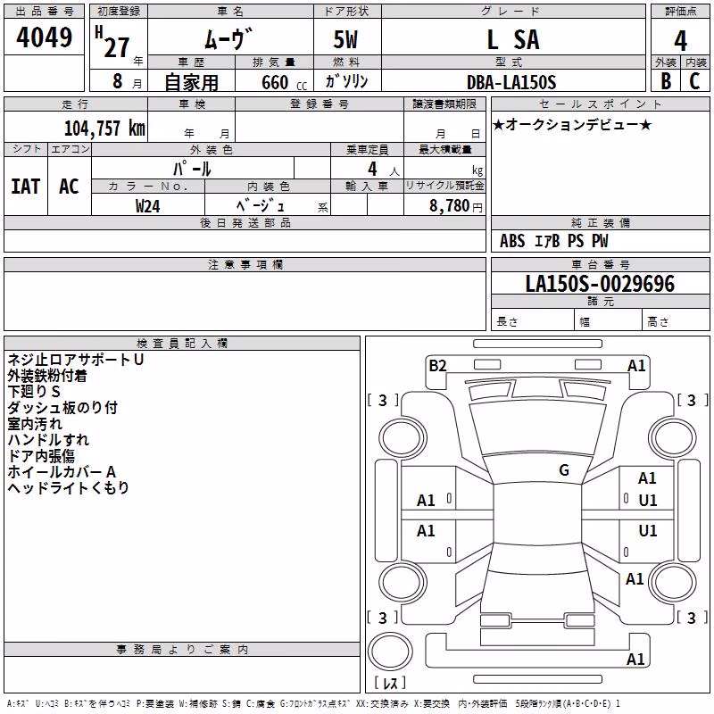 DAIHATSU MOVE