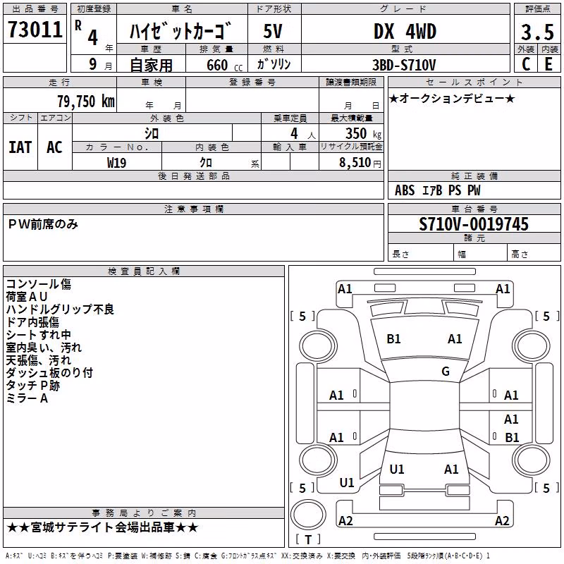 DAIHATSU ATRAI