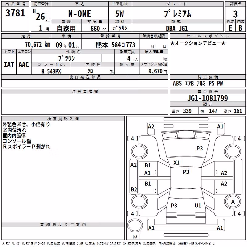 HONDA N-ONE