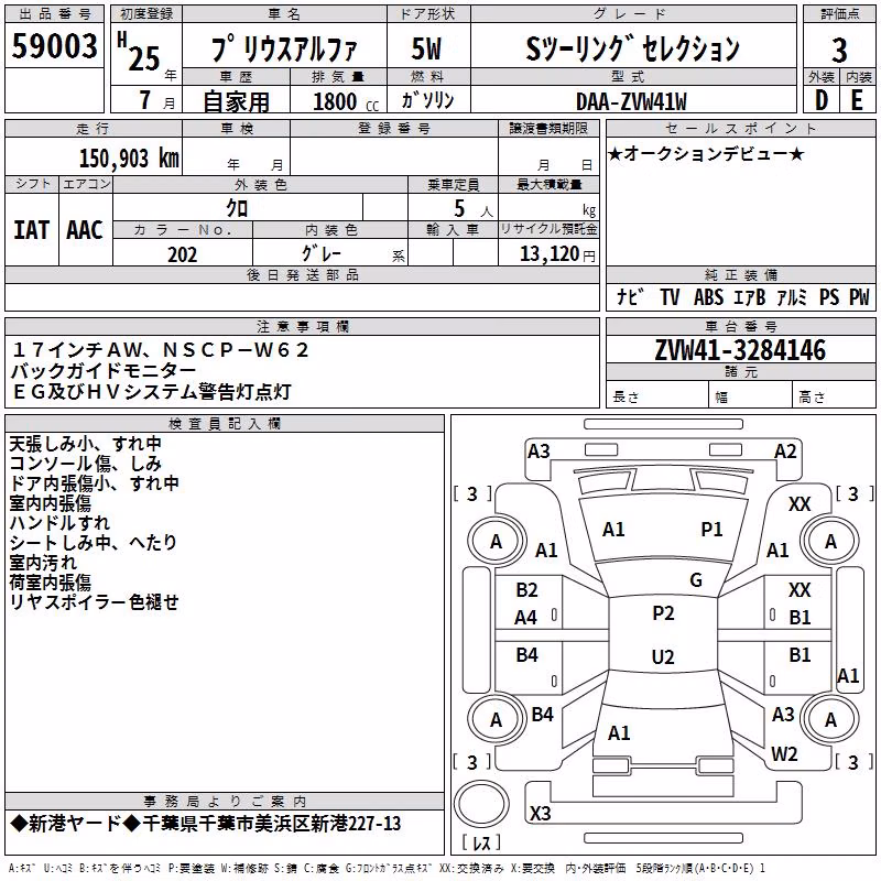 TOYOTA PRIUS ALPHA