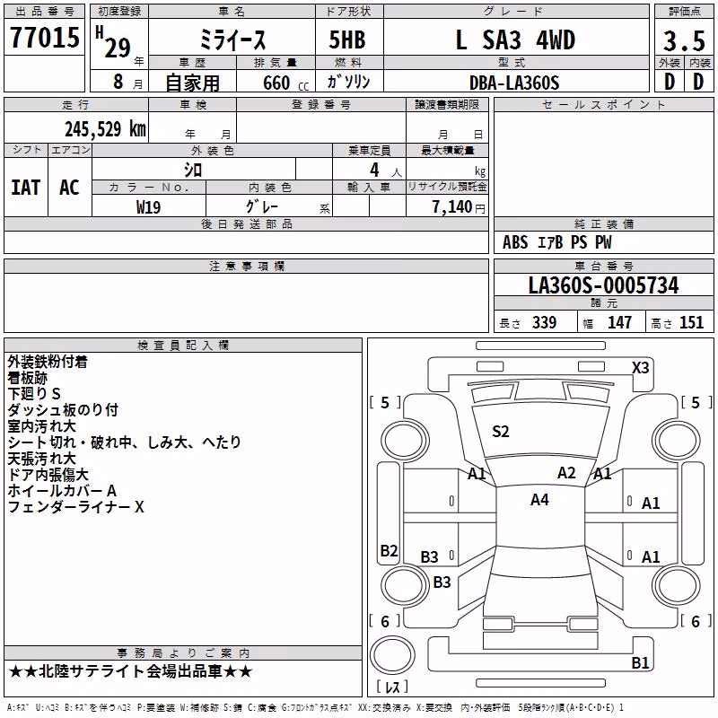 DAIHATSU MIRA E:S