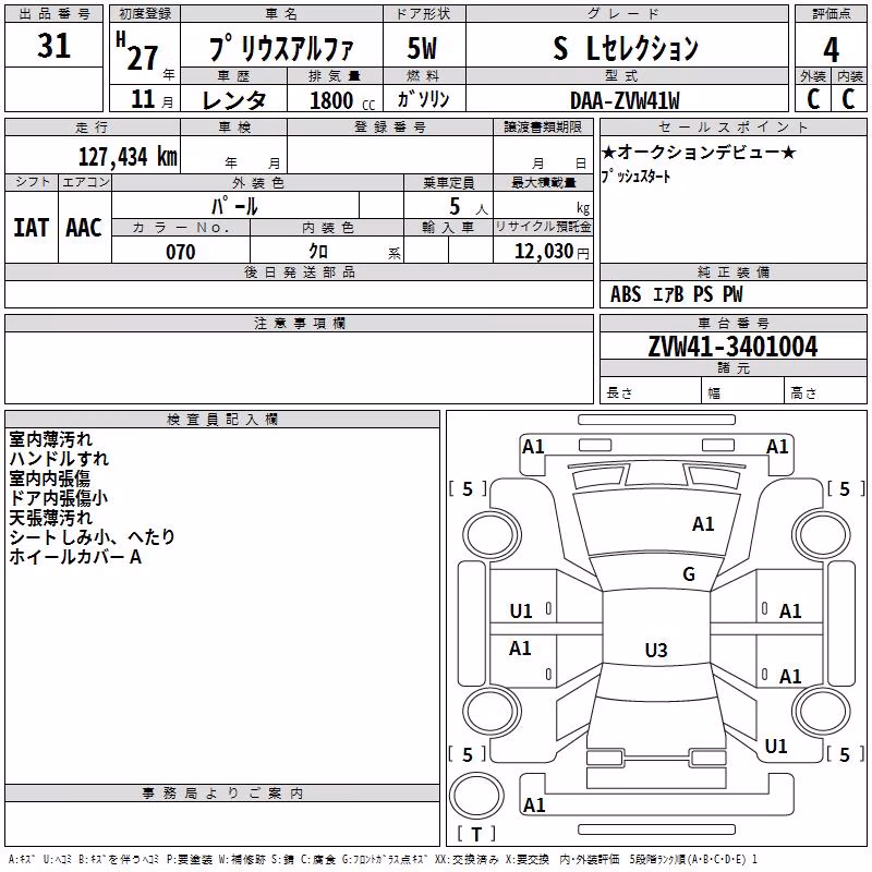 TOYOTA PRIUS ALPHA