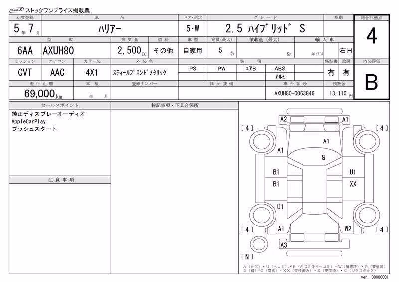 TOYOTA HARRIER