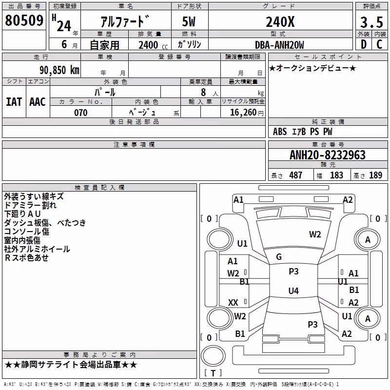 TOYOTA ALPHARD