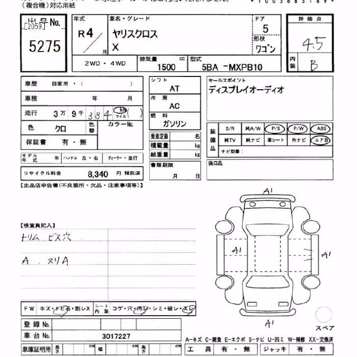 TOYOTA YARIS CROSS