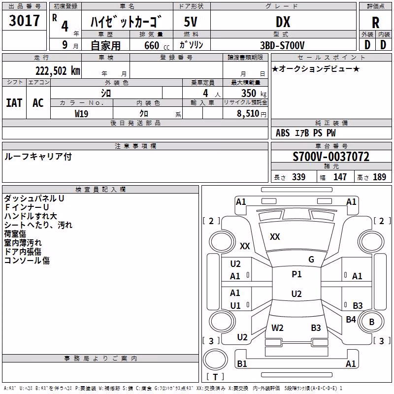 DAIHATSU ATRAI