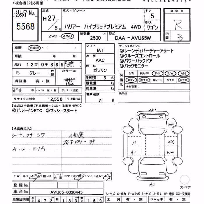 TOYOTA HARRIER