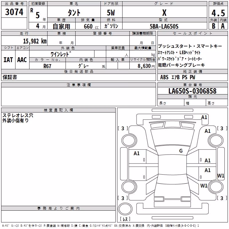 DAIHATSU TANTO