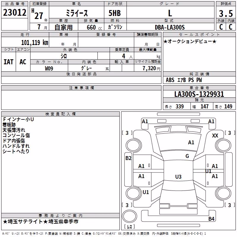 DAIHATSU MIRA E:S