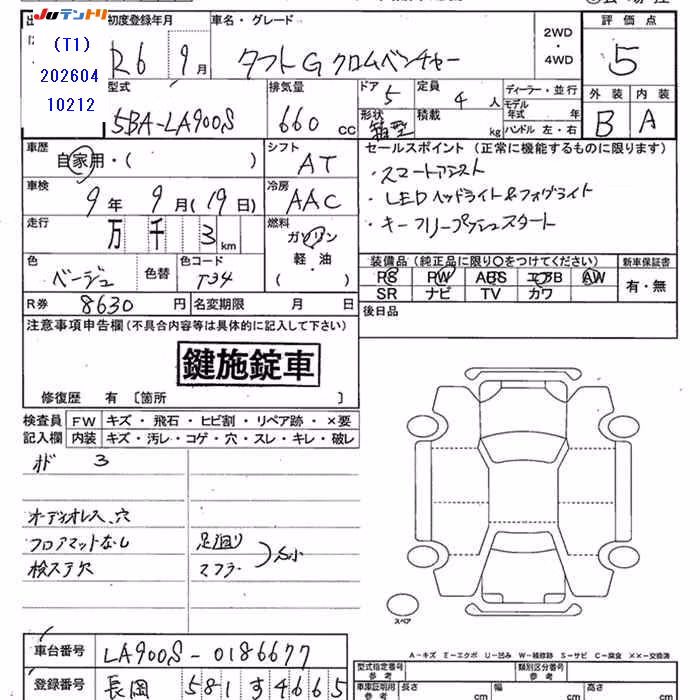 DAIHATSU TAFT