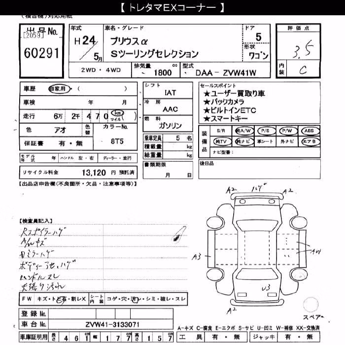 TOYOTA PRIUS ALPHA