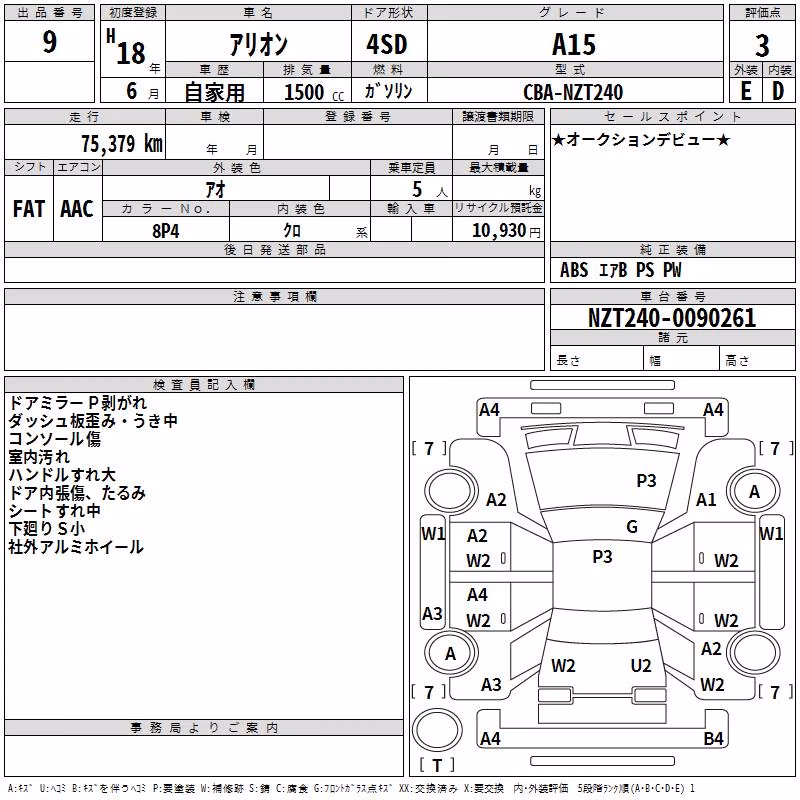 TOYOTA ALLION